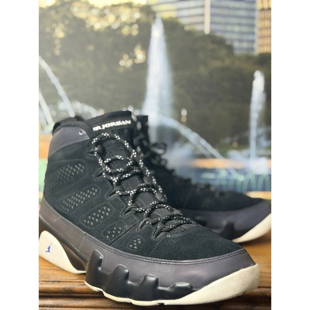 Nike Air Jordan 9 Retro Racer Blue Size 10.5 CT8019-024 Men's Black Blue